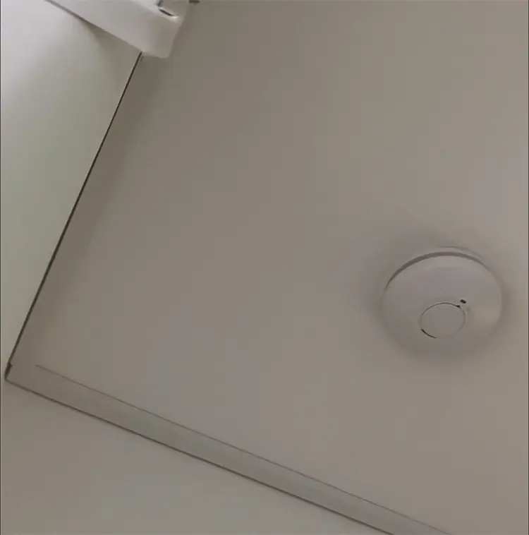 Indoor dome CCTV camera installed in ceiling corner of residential property in Furzedown SW16