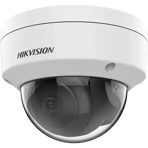 Hikvision dome CCTV camera professionally installed on ceiling at residential property in South London by cctvcam.co.uk